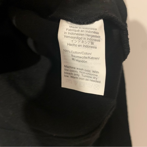 Madewell Texture & Thread Black Wrap Top - Picture 4 of 5